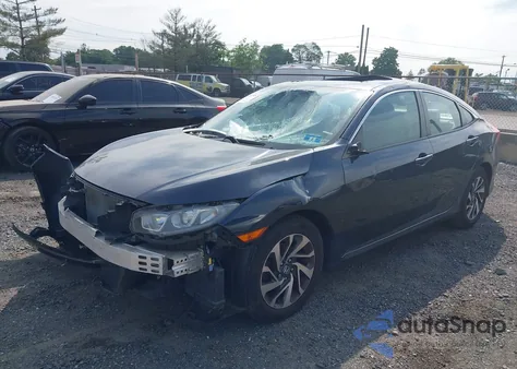 2016 Honda Civic Ex из США, поврежденный, VIN 19XFC2F78GE205777